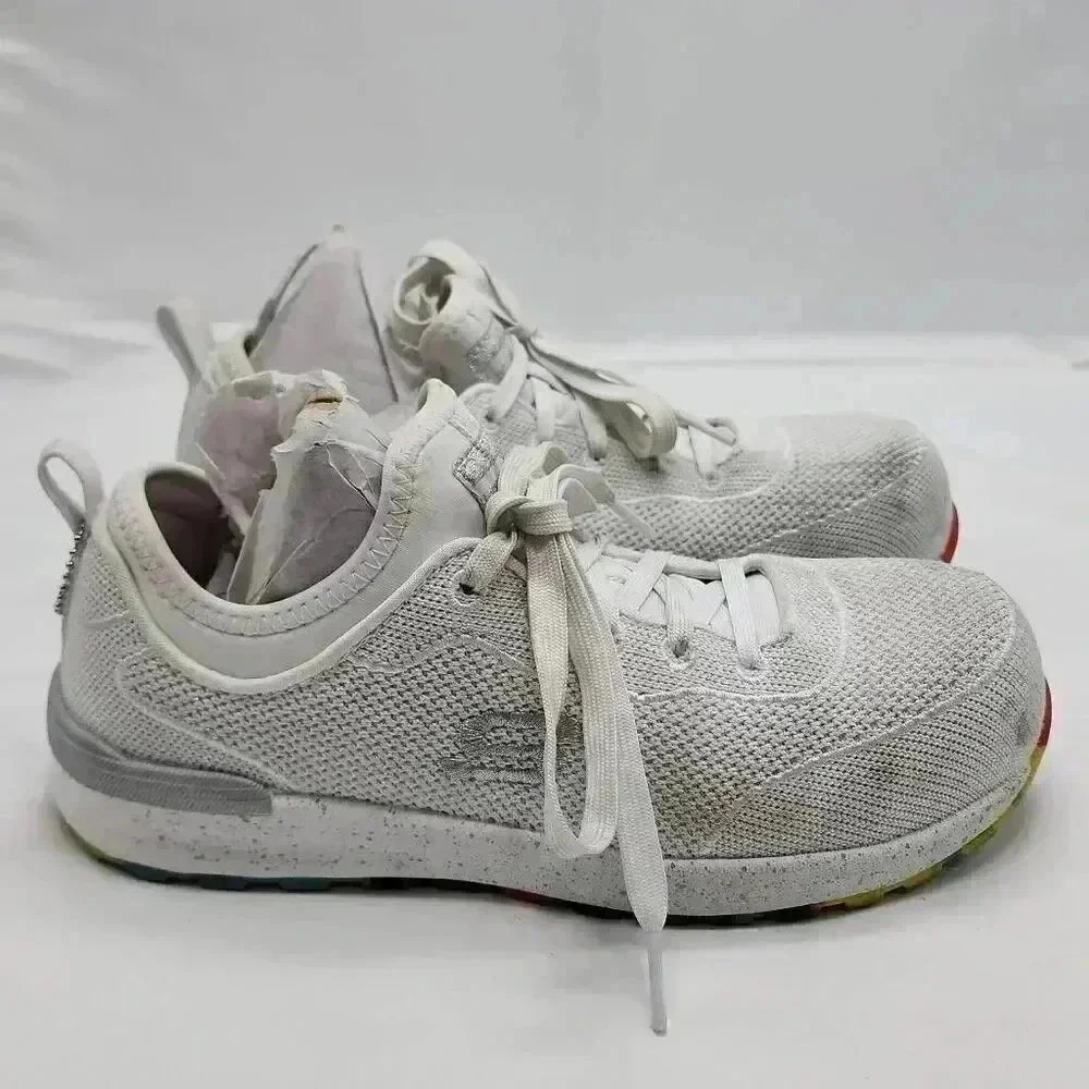 Skechers Women's Work Bulkin Balran Comp Toe Sneaker White Size 7